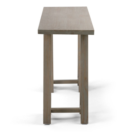 Sawhorse - Console Sofa Table - Distressed Gray