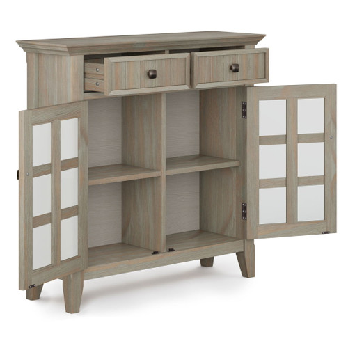 Acadian - Entryway Storage Cabinet - Distressed Gray