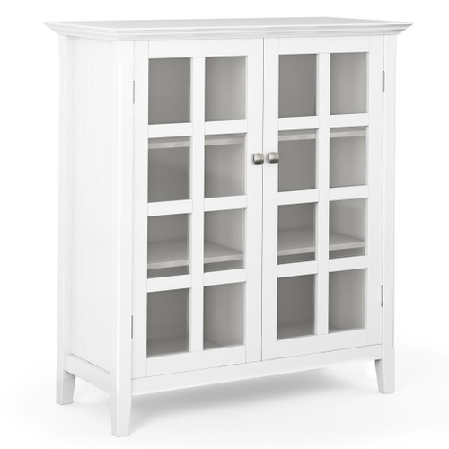 Acadian - Medium Storage Cabinet - White