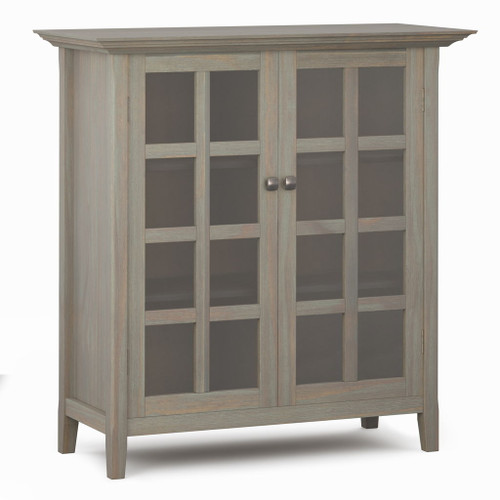 Acadian - Medium Storage Cabinet - Distressed Gray