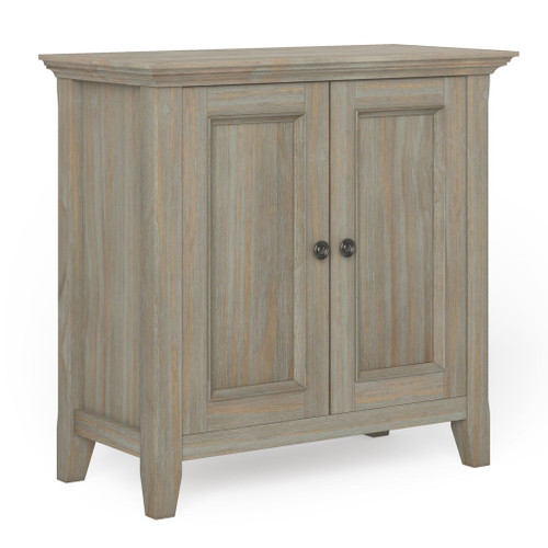 Amherst - Low Storage Cabinet - Distressed Gray