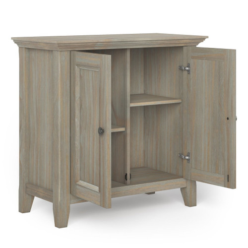Amherst - Low Storage Cabinet - Distressed Gray