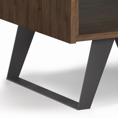 Lowry - End Table - Rustic Natural Aged Brown