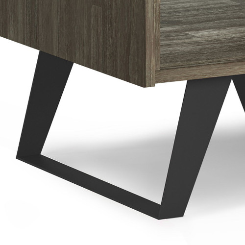 Lowry - End Table - Distressed Gray