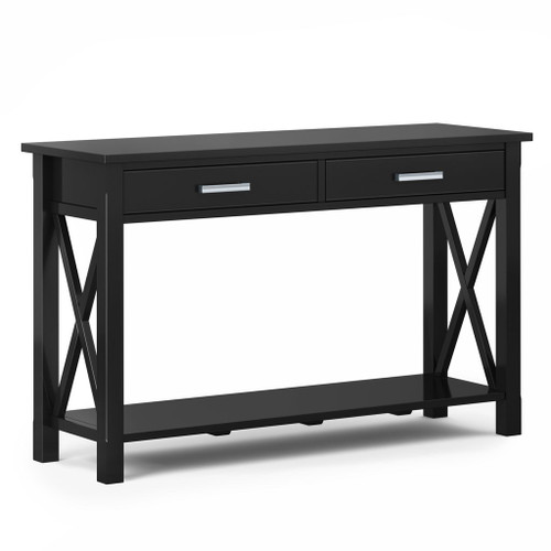 Kitchener - Console Sofa Table - Black