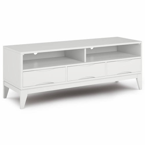 Harper - TV Media Stand - White