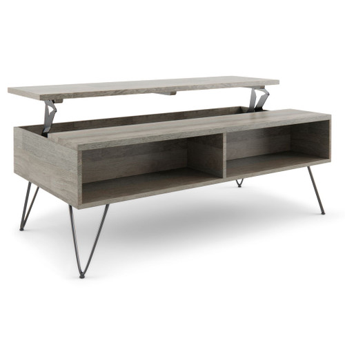 Hunter - Lift Top Coffee Table - Gray