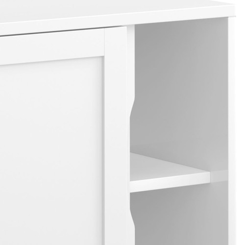 Harper - Low Storage Cabinet - White