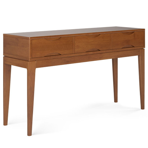 Harper - Console Sofa Table - Teak Brown