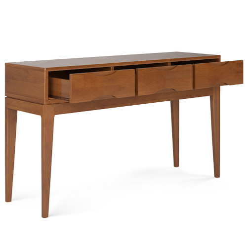 Harper - Console Sofa Table - Teak Brown