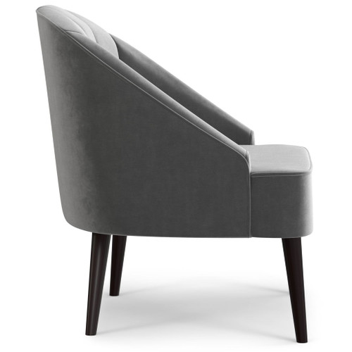 Harrah - Accent Chair - Smoky Gray