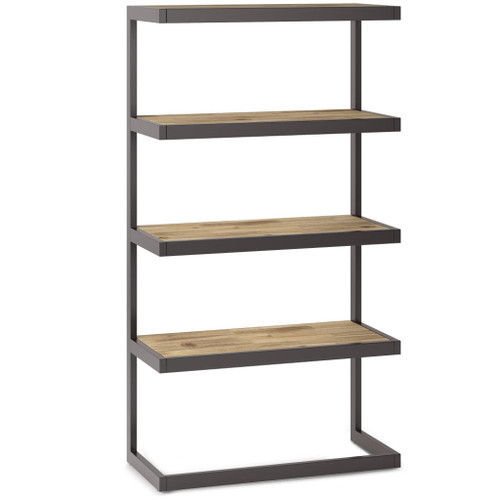 Erina - Bookcase - Distressed Golden Wheat