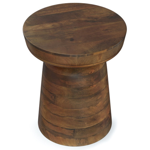 Robbie - Accent Table - Walnut Brown