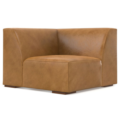 Rex - Left Sectional Sofa And Ottoman - Sienna