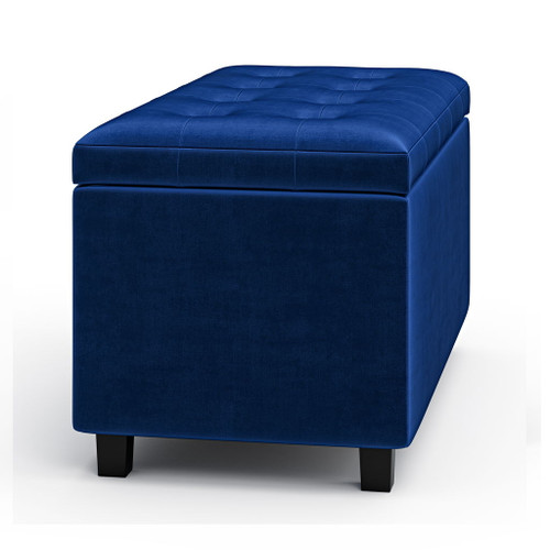 Cosmopolitan - Storage Ottoman - Blue