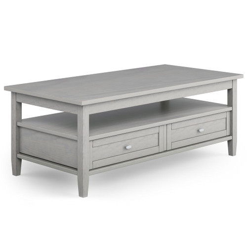 Warm Shaker - Coffee Table - Fog Gray