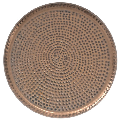 Preston - Metal Side Table - Antique Copper