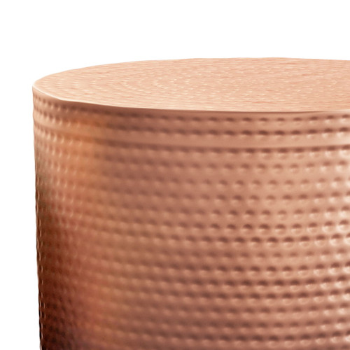 Nova - Metal Side Table - Copper Ombre