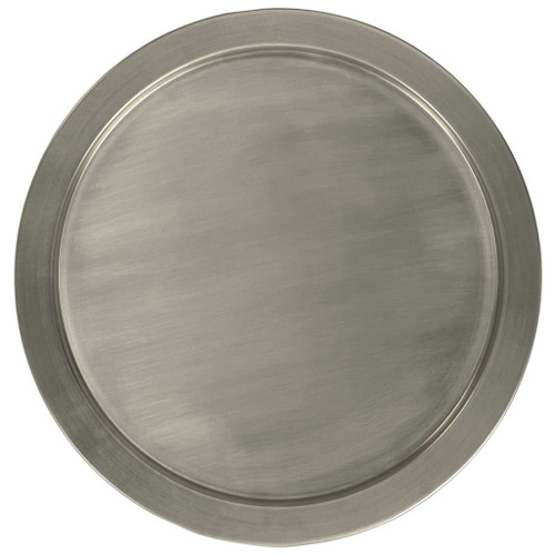 Corbin - Metal Side Table - Hammered Antique Silver