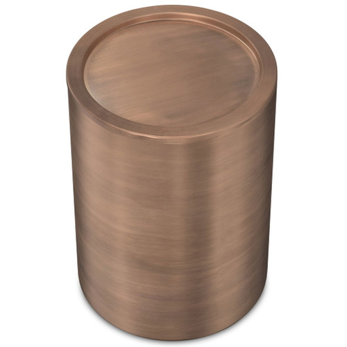 Corbin - Metal Side Table - Antique Copper