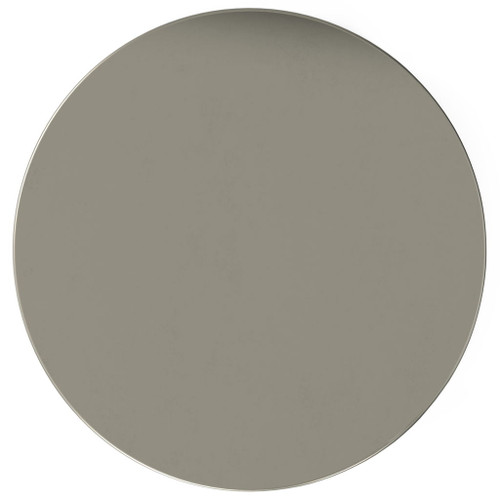 Curtis - Metal Cylinder Accent Table - Ombre Black / Silver