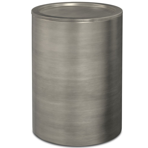 Corbin - Metal Side Table - Antique Silver