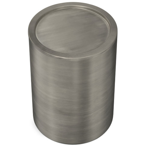 Corbin - Metal Side Table - Antique Silver
