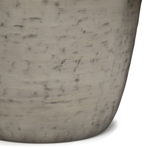 Garvy - Metal Side Table - Antique Silver