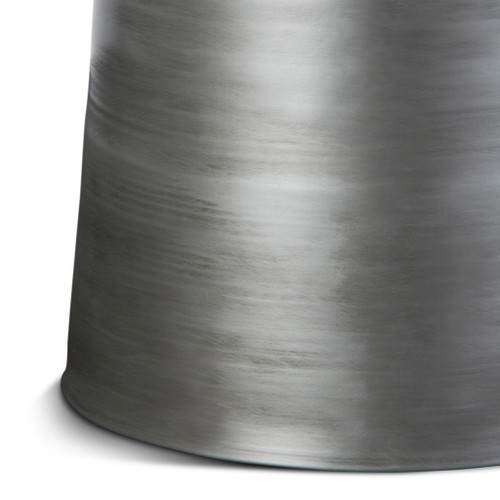 Toby - Metal Accent Table - Silver