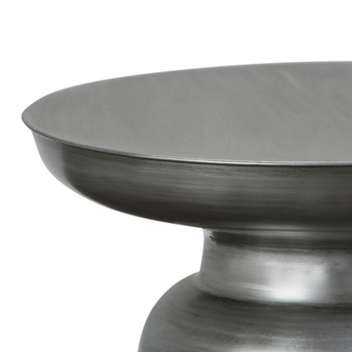 Toby - Metal Accent Table - Silver