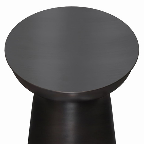 Toby - Metal Accent Table - Antique Copper
