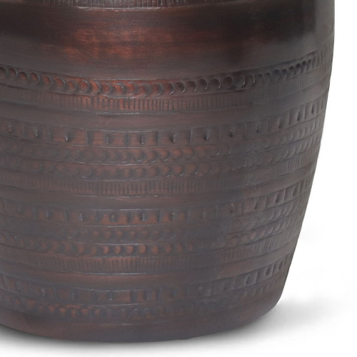 Johnsen - Large Metal Accent Table - Oil Rubbed Bronze