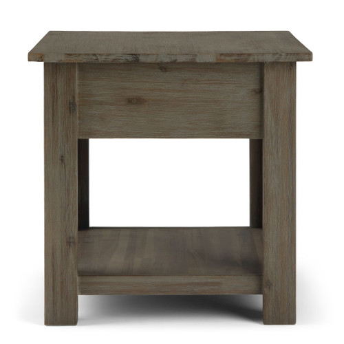 Monroe - End Table - Distressed Gray