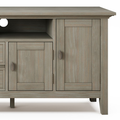 Redmond - TV Media Stand - Distressed Gray