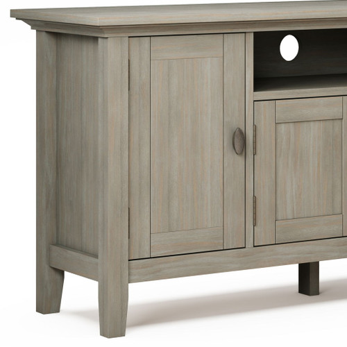 Redmond - TV Media Stand - Distressed Gray