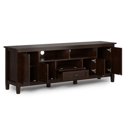Warm Shaker - TV Media Stand - Russet Brown