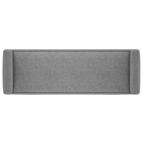 Scott - Ottoman Bench - Pewter Gray