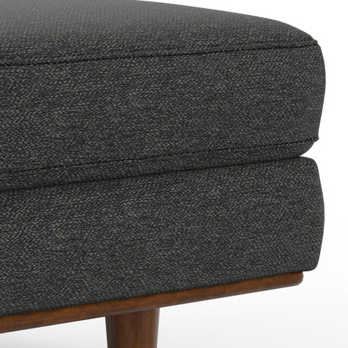 Morrison - Ottoman - Charcoal Gray