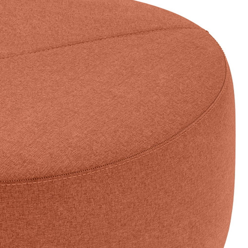 Moore - Large Ottoman - Dusty Orange