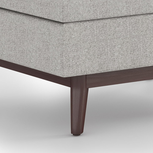 Owen - Coffee Table Storage Ottoman - Cloud Gray