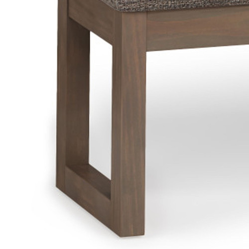 Milltown - Large Ottoman Bench - Mink Brown
