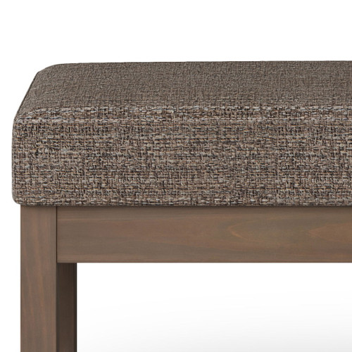 Milltown - Large Ottoman Bench - Mink Brown