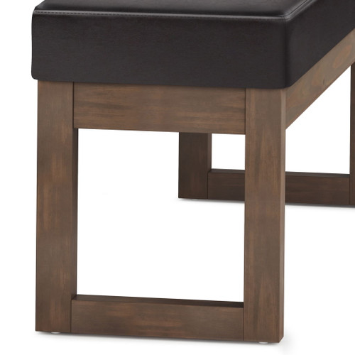 Milltown - Large Ottoman Bench - Tanners Brown