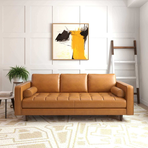 Catherine - Sofa - Light Brown / Rustic