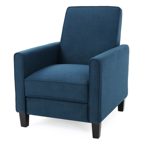 Push Back Chair For Elegant Home - Navy Blue