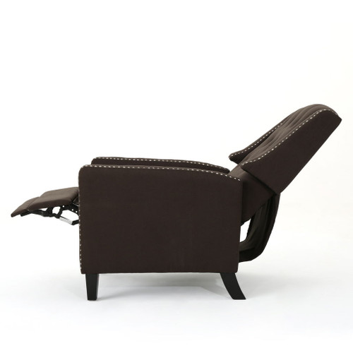 Classic Push Back Chair - Coffee