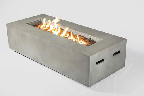 Propane / Natural Gas Fire Pit Table - Natural / Gray