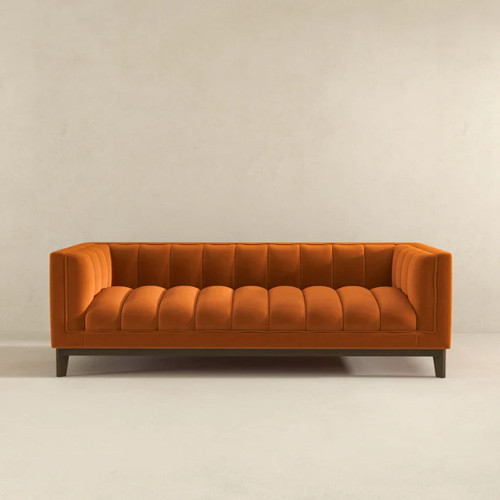 Melissa - Mid Century Modern Sofa - Orange