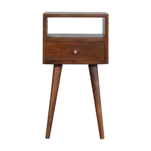 Mini Nightstand - Chestnut