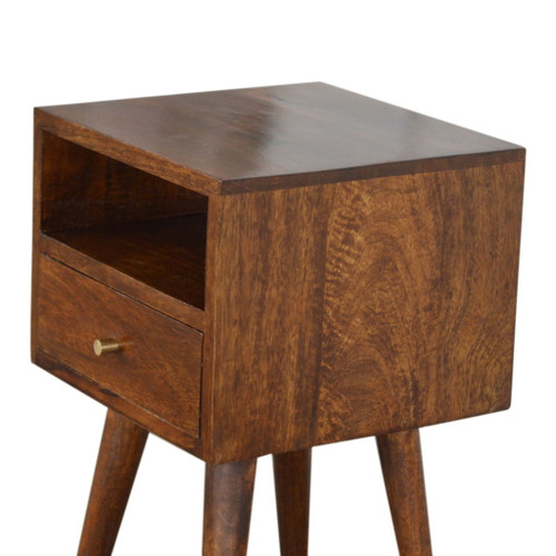 Mini Nightstand - Chestnut